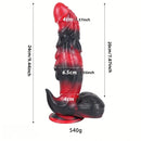 9.44in 9.64in Fantasy Odd Silicone Soft Big Dildo For Women Men Sex Orgasm