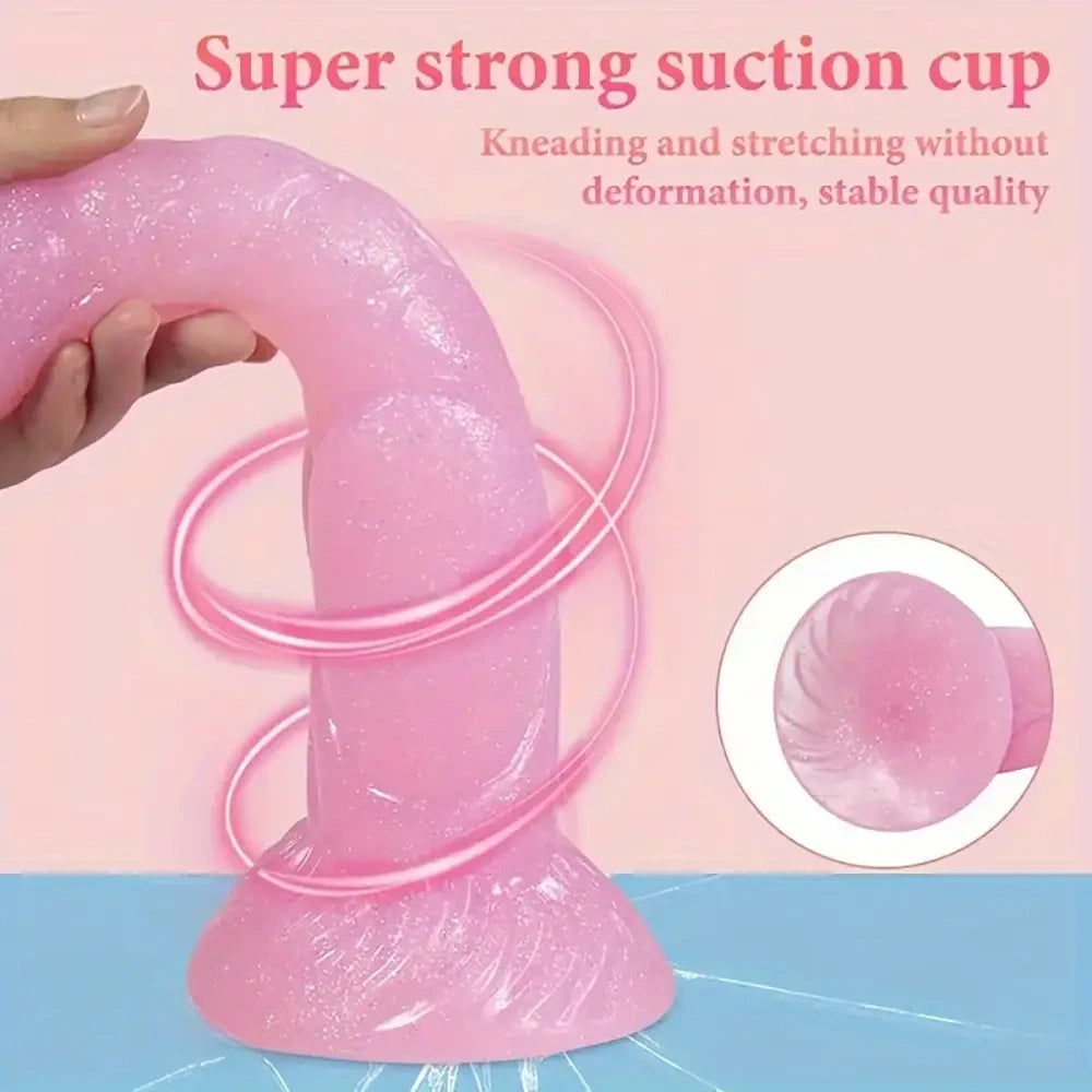 9.44in Big Horse Cock Animal Dildo Without Eggs For Anal Masturbation