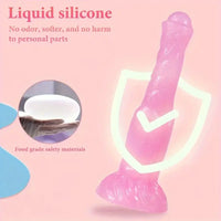 9.44in Big Horse Cock Animal Dildo Without Eggs For Anal Masturbation