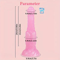 9.44in Big Horse Cock Animal Dildo Without Eggs For Anal Masturbation