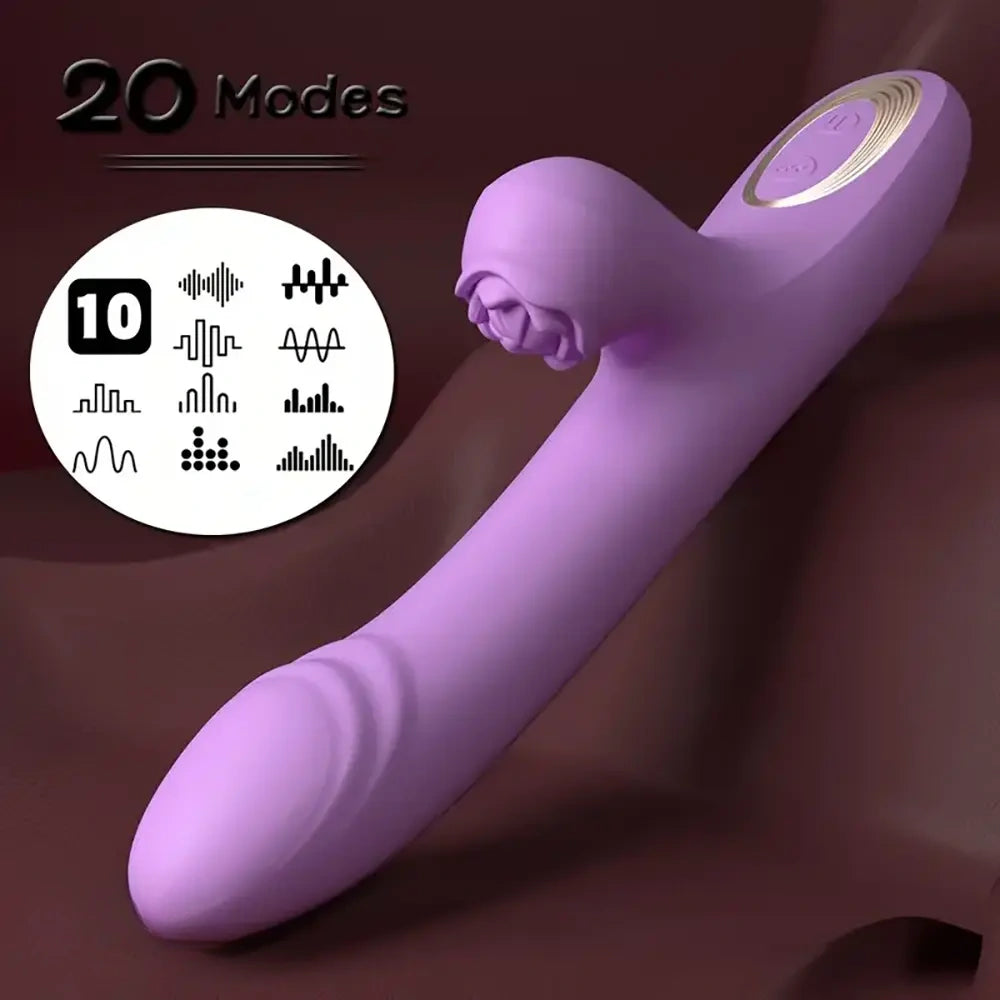 9.44in Big Vibrating Telescope Real Automatic Scaling Vaginal Dildo