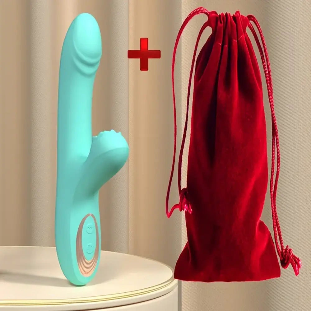 9.44in Big Vibrating Telescope Real Automatic Scaling Vaginal Dildo