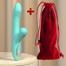 9.44in Big Vibrating Telescope Real Automatic Scaling Vaginal Dildo