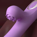9.44in Big Vibrating Telescope Real Automatic Scaling Vaginal Dildo