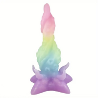 9.44in Colored Silicone Octopus Tentacle Soft Large Dildo Sex Toy