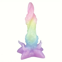 9.44in Colored Silicone Octopus Tentacle Soft Large Dildo Sex Toy