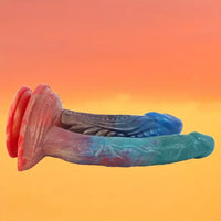 9.44in Double-Headed Silicone Soft Large Dildo For Lesbian G-Spot