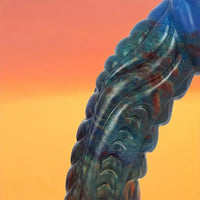 9.44in Double-Headed Silicone Soft Large Dildo For Lesbian G-Spot