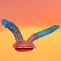 9.44in Double-Headed Silicone Soft Large Dildo For Lesbian G-Spot