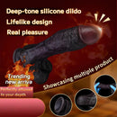 9.44in Dual Density Silicone Soft Real Dildo For Gay G Spot Anal Prostate
