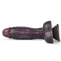 9.44in Dual Density Silicone Soft Real Dildo For Gay G Spot Anal Prostate