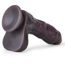 9.44in Dual Density Silicone Soft Real Dildo For Gay G Spot Anal Prostate
