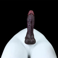 9.44in Dual Density Silicone Soft Real Dildo For Gay G Spot Anal Prostate