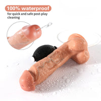 9.44in Ejaculating Super Realistic AV Actress Dildo With Blue Veins