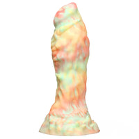 9.44in Fantasy Mixed Color Silicone Soft Big Dildo For Anal Vaginal Sex