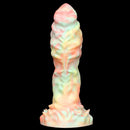 9.44in Fantasy Mixed Color Silicone Soft Big Dildo For Anal Vaginal Sex