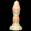 9.44in Fantasy Mixed Color Silicone Soft Big Dildo For Anal Vaginal Sex