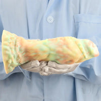 9.44in Fantasy Mixed Color Silicone Soft Big Dildo For Anal Vaginal Sex