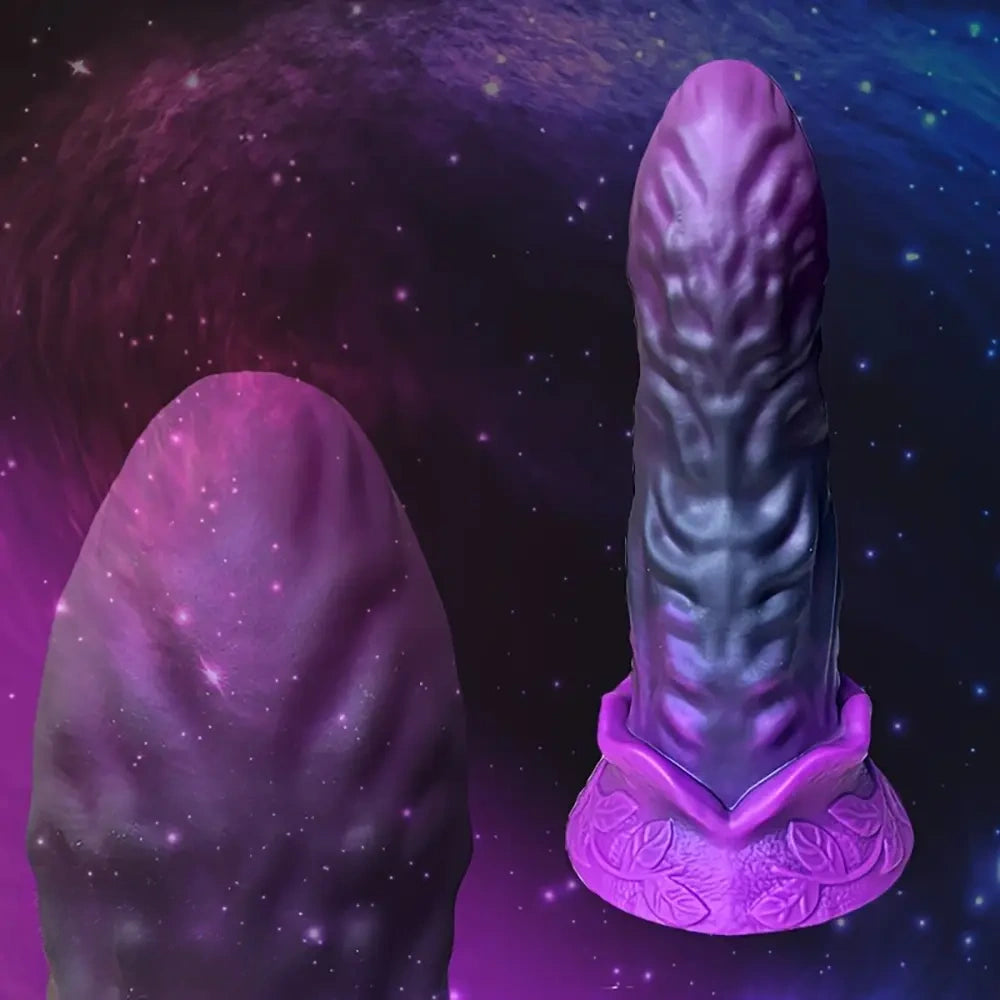 9.44in Large Soft Silicone G-Spot Massager Unisex Adult Self-Pleasure Dildo