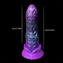 9.44in Large Soft Silicone G-Spot Massager Unisex Adult Self-Pleasure Dildo