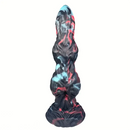 9.44in Liquid Silicone Soft Monster Dog Knot Big Self-Pleasure Dildo