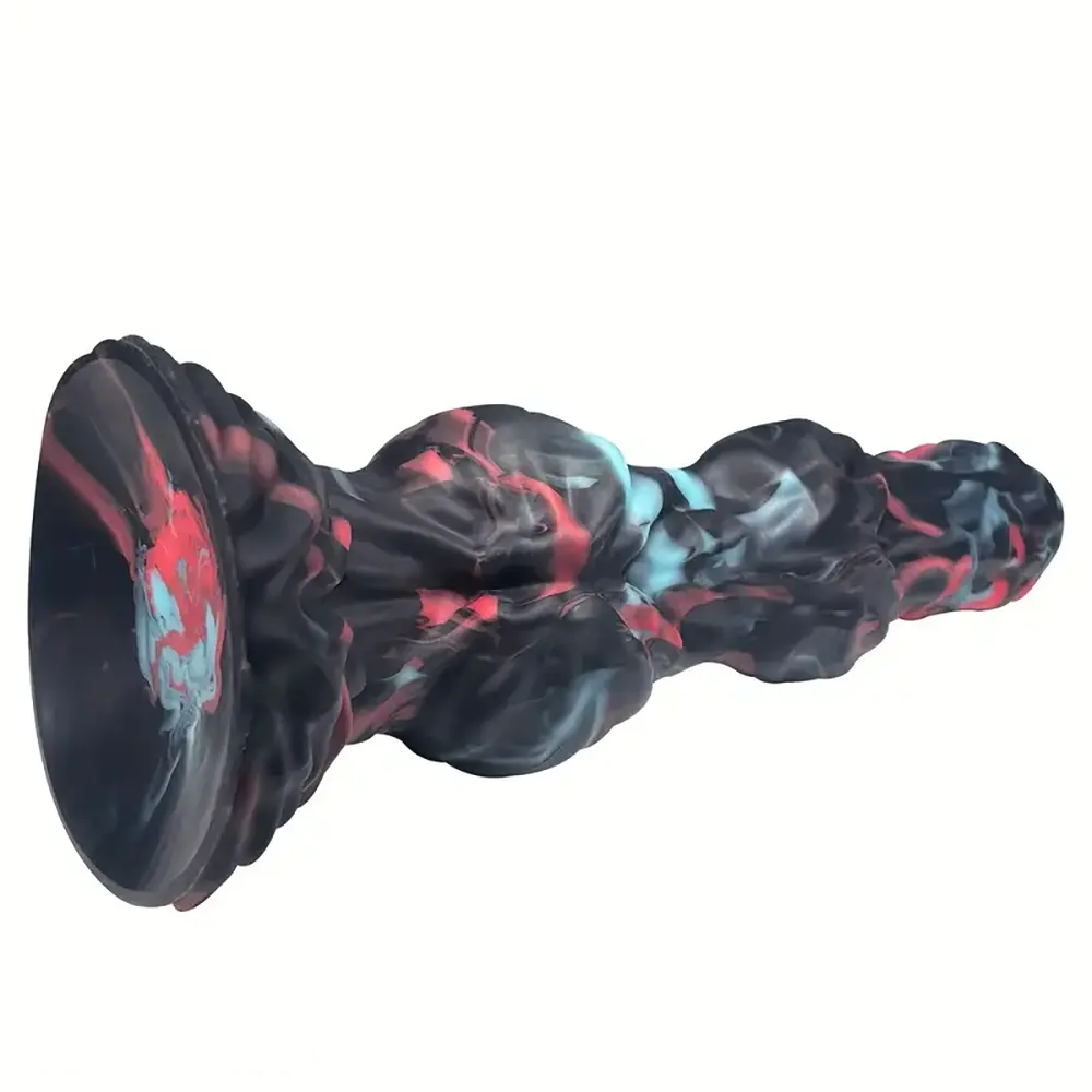 9.44in Liquid Silicone Soft Monster Dog Knot Big Self-Pleasure Dildo