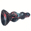 9.44in Liquid Silicone Soft Monster Dog Knot Big Self-Pleasure Dildo