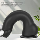 9.44in Manual Thick Upturned Silicone Soft Big Dildo For Anal Vaginal Sex