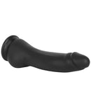 9.44in Manual Thick Upturned Silicone Soft Big Dildo For Anal Vaginal Sex