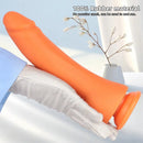 9.44in Manual Thick Upturned Silicone Soft Big Dildo For Anal Vaginal Sex