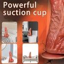 9.44in Realistic Large Silicone Soft Anal Dildo For Adult Couple Flirting
