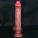 9.44in Realistic Silicone Big Strapon Dildo Soft Real Adult Male Female Toy
