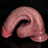 9.44in Realistic Silicone Big Strapon Dildo Soft Real Adult Male Female Toy