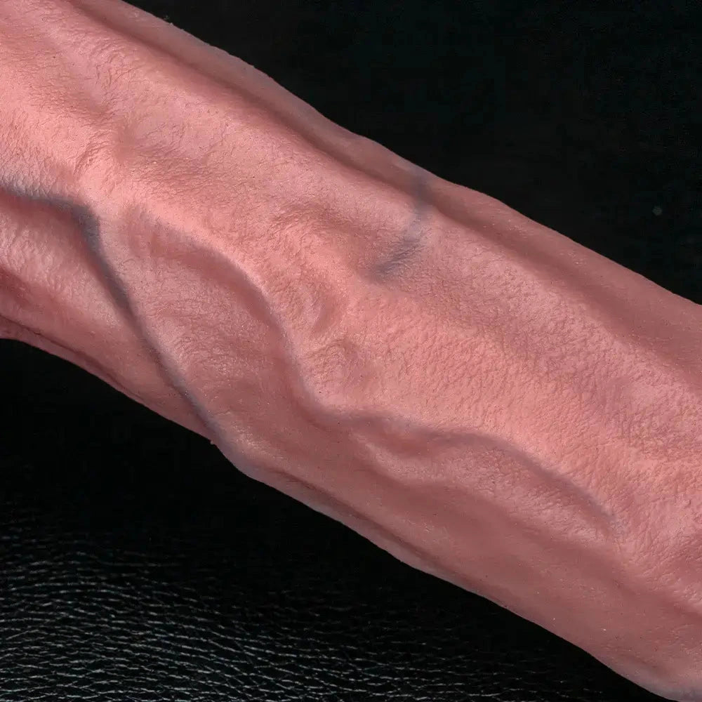 9.44in Realistic Silicone Big Strapon Dildo Soft Real Adult Male Female Toy