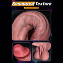 9.44in Realistic Silicone Big Strapon Dildo Soft Real Adult Male Female Toy