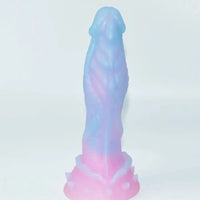9.44in Silicone Soft Bg Luminous Dildo For Woman Man Anal Sex Toy