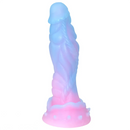 9.44in Silicone Soft Bg Luminous Dildo For Woman Man Anal Sex Toy