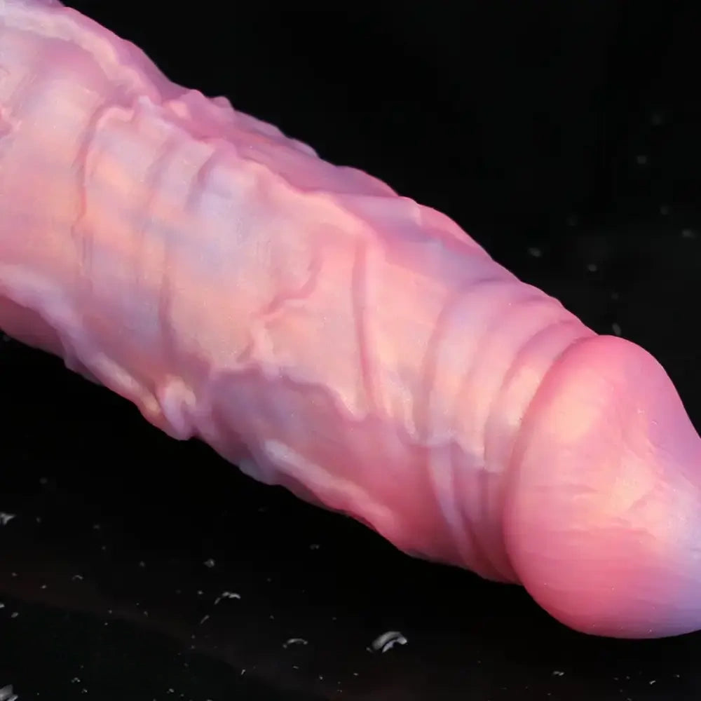 9.44in Soft Penis Real Vein Dildo Realistic Skin Silicone Vaginal Massager