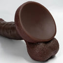 9.44in Soft Silicone Big Ebony Realistic Dildo For Women Masturbation