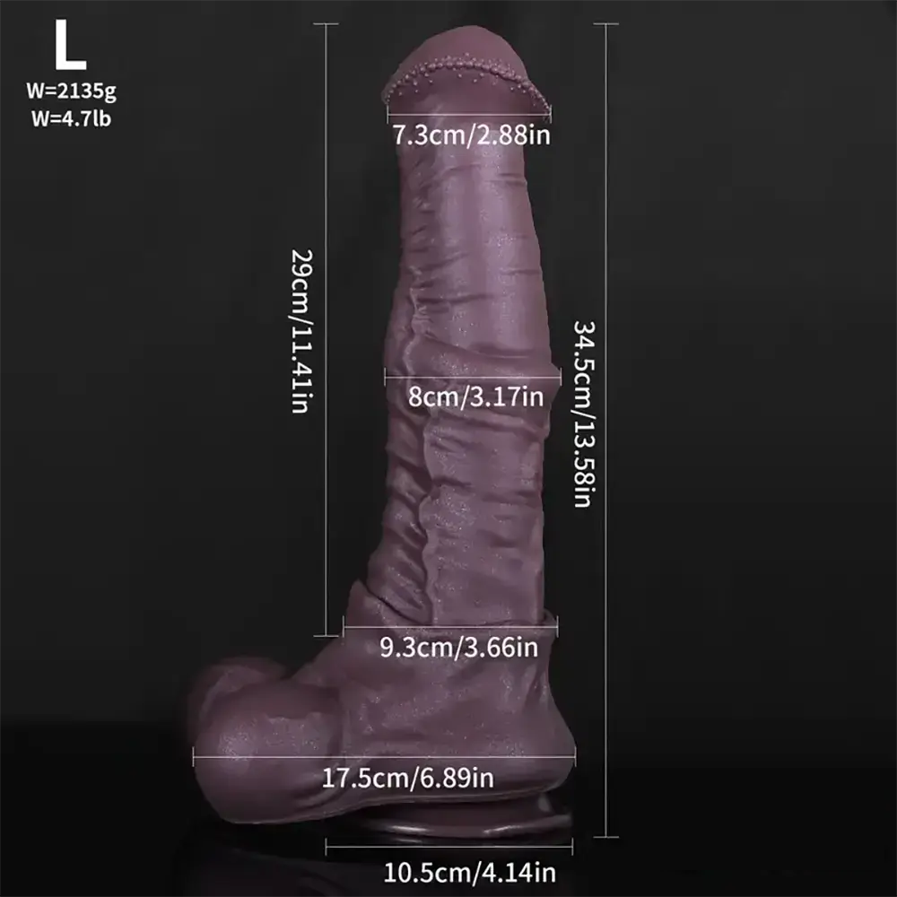 9.45in 11.41in 13.58in Liquid Silicone Animal Horse Dildo For Vagina