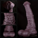 9.45in 11.41in 13.58in Liquid Silicone Animal Horse Dildo For Vagina