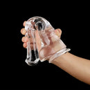 9.45in 11.42in 13.19in 15.75in Clear Large Horse Cock Dildo For G-Spot