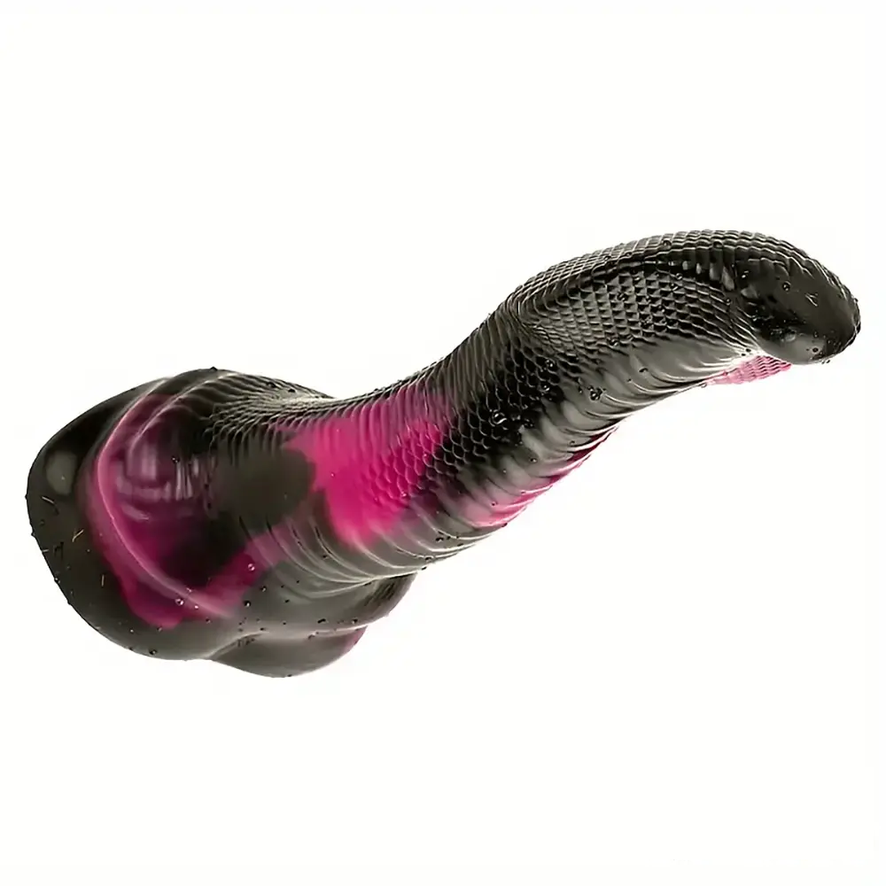 9.45in 11.8in Fantasy Animal Snake Cock Silicone Soft Dildo For Women