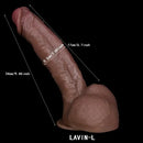 9.45in 11in 11.8in Lifelike Silicone Large Soft Dildo With Suction Cup
