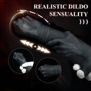 9.45in 12.2in 14.76in Huge Black Fist Hands Wide Anal Dildo Expander