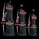 9.45in 12.2in 14.76in Huge Black Fist Hands Wide Anal Dildo Expander