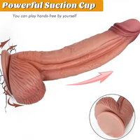 9.45in 13.78in Real Feeling Silicone Soft Adult Male Female Big Dildo