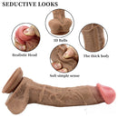 9.45in Adult Female Masturbator Simulation Dildo Oversized Sex Toy
