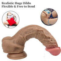 9.45in Adult Female Masturbator Simulation Dildo Oversized Sex Toy