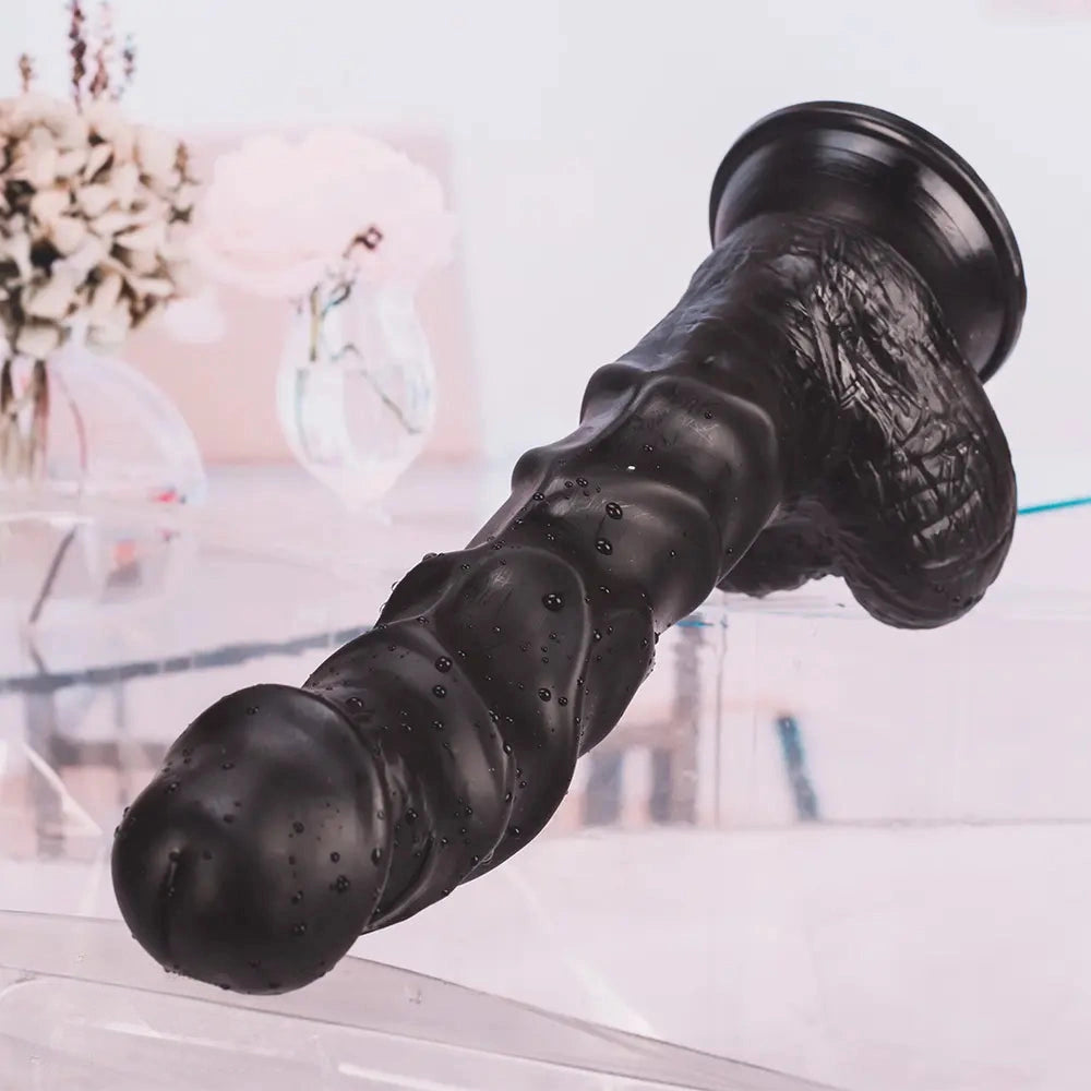 9.45in Big Real PVC Skin Dildo For Couples Sex Toy With Suction Cup